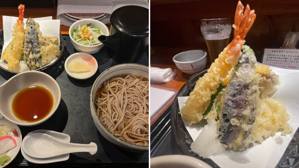 天ぷらも美味しいそば屋さん